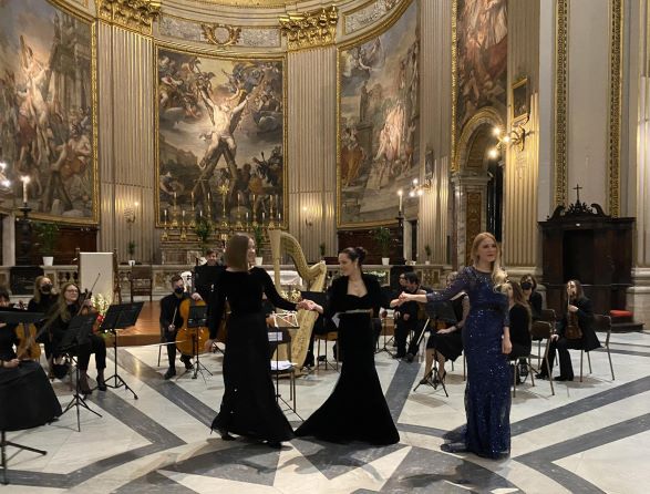 Per la prima volta dall’inizio del conflitto musicisti ucraini e russi hanno suonato insieme per il tradizionale “Concerto di Pasqua” a Roma